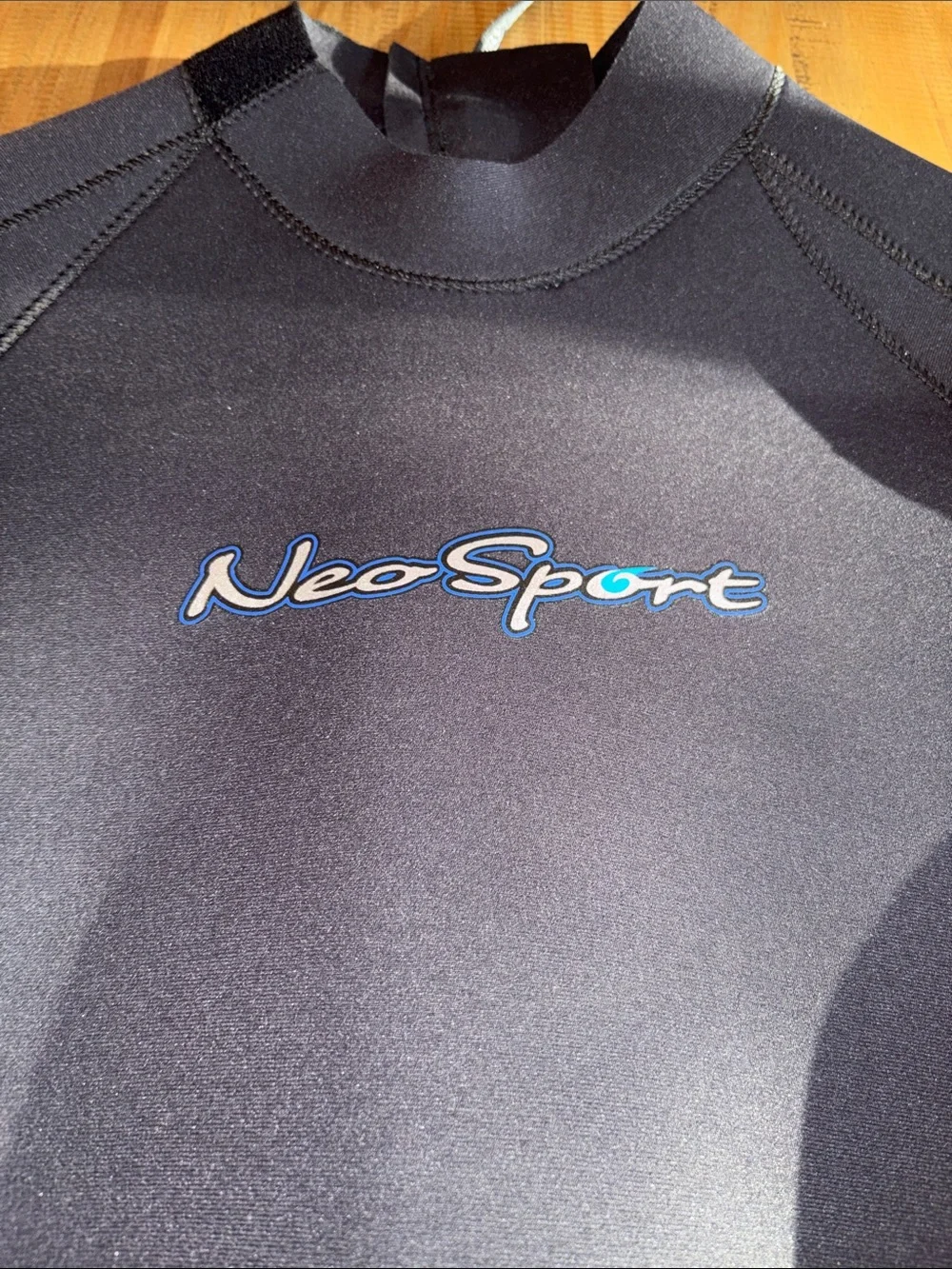 Men’s Black Neoprene One-Piece full Wetsuit XXL EUC!